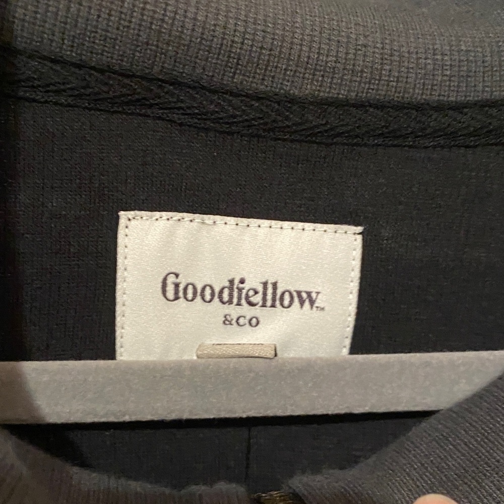 Goodfellow & Co Men's Black Zip-Up Sweater - Picture 3 of 9
